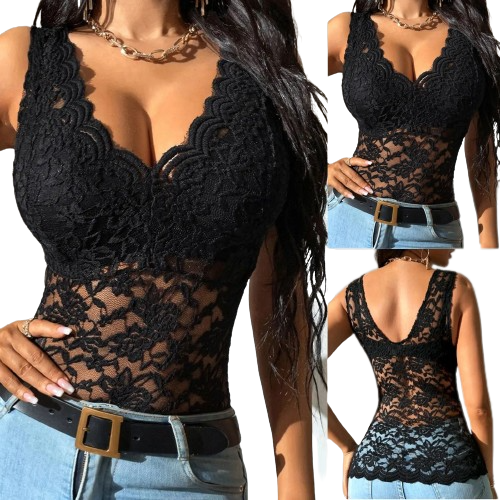 TFMkWomen Sexy V Neck Lace Vest Top Sleeveless Solid Wire Free Tops Female Elegant Clothing Ladies removebg preview (1)